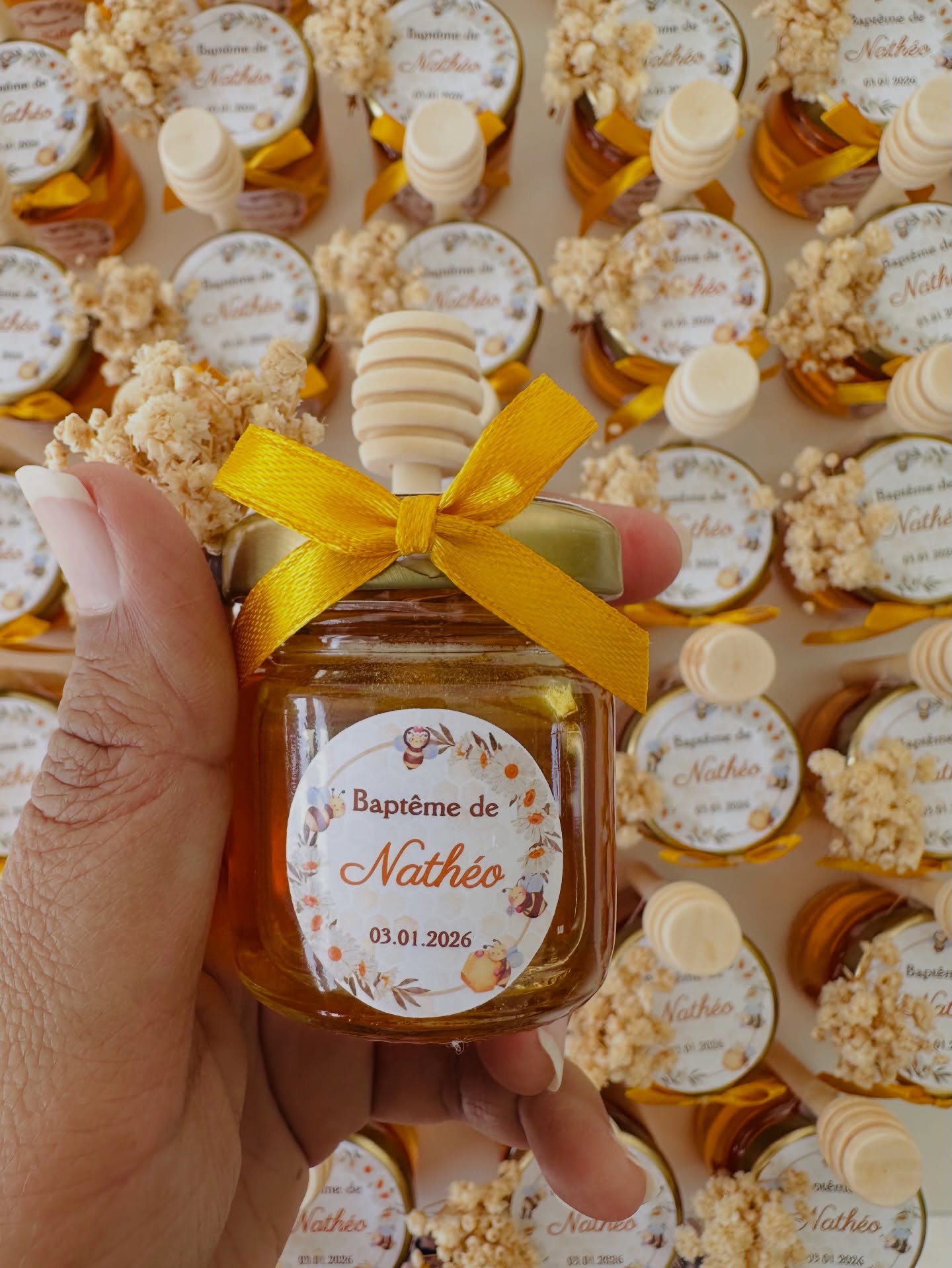 Petits pots de miel PEI